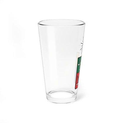 Coat of arms of the University of Chile (Chile) (Coat of Arms) Pint Glass 16oz - Go Mug Yourself