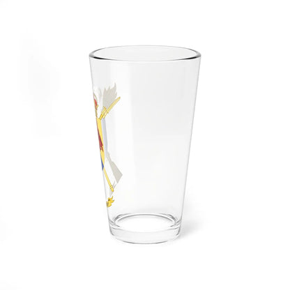 Coat of Arms of the USAC Aizoáin (Spain) (Coat of Arms) Pint Glass 16oz - Go Mug Yourself