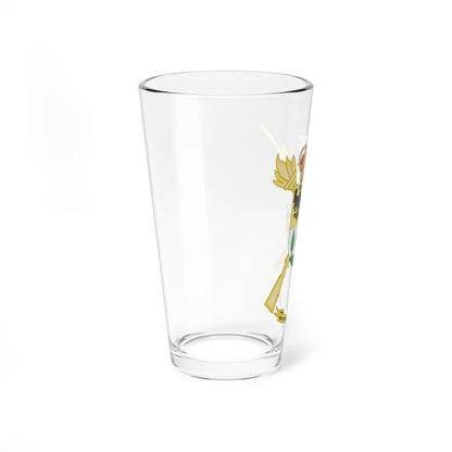 Coat of Arms of the USAC General Álvarez de Castro (Spain) (Coat of Arms) Pint Glass 16oz - Go Mug Yourself