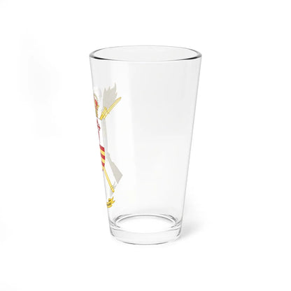 Coat of Arms of the USAC General Álvarez de Castro (Spain) (Coat of Arms) Pint Glass 16oz - Go Mug Yourself