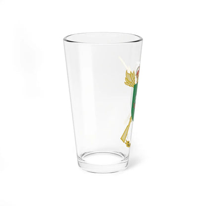 Coat of Arms of the USAC Santa Bárbara (Spain) (Coat of Arms) Pint Glass 16oz - Go Mug Yourself