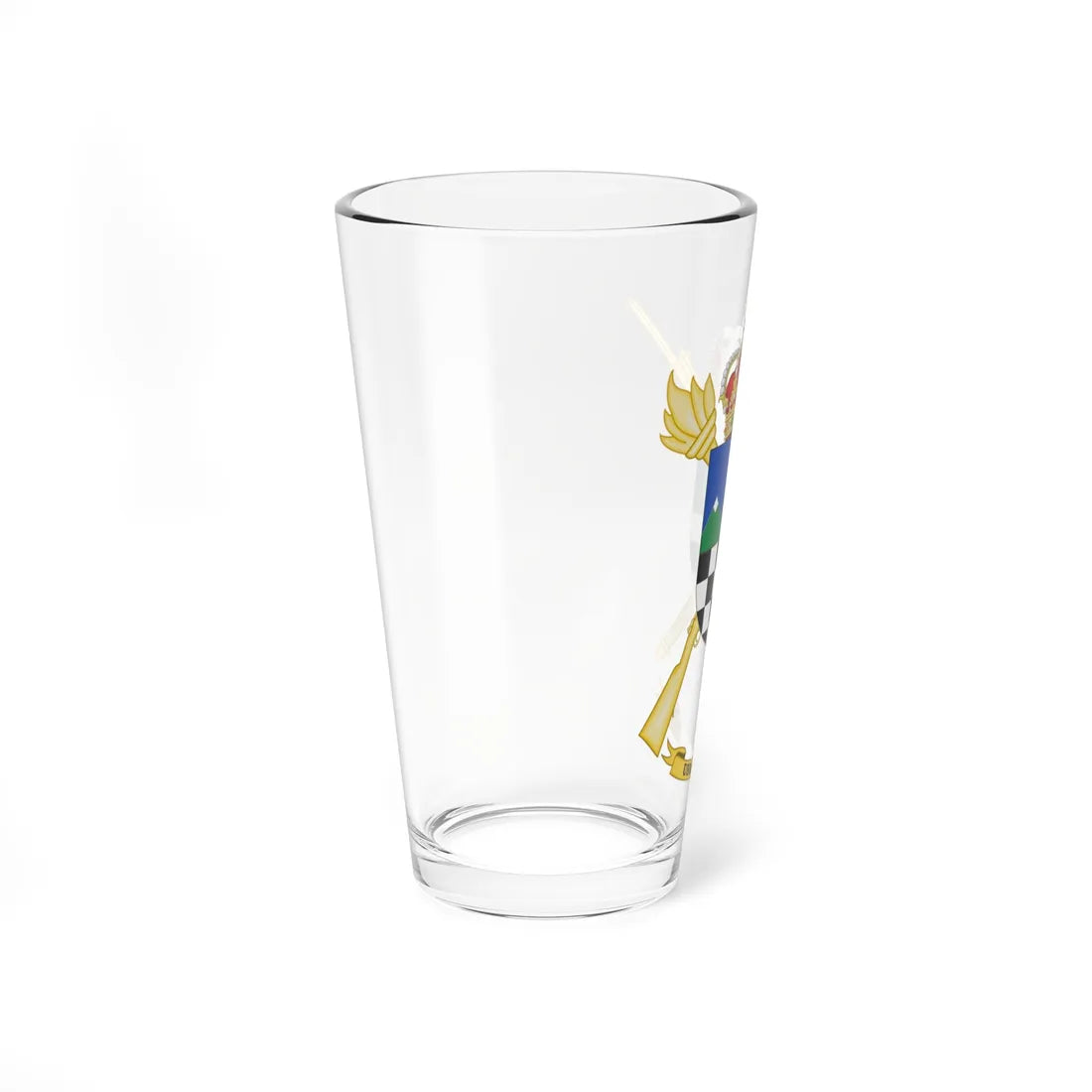 Coat of Arms of the USBA Araca (Spain) (Coat of Arms) Pint Glass 16oz - Go Mug Yourself