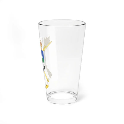 Coat of Arms of the USBA Araca (Spain) (Coat of Arms) Pint Glass 16oz - Go Mug Yourself