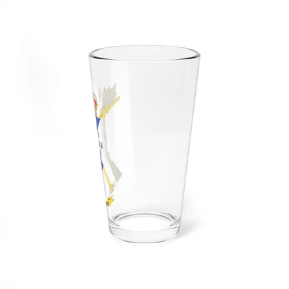 Coat of Arms of the USBA El Copero (Spain) (Coat of Arms) Pint Glass 16oz - Go Mug Yourself