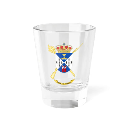 Coat of Arms of the USBA El Copero (Spain) (Coat of Arms) Shot Glass 1.5oz 1.5oz - Go Mug Yourself
