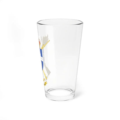 Coat of Arms of the USBA General Menacho (Spain) (Coat of Arms) Pint Glass 16oz - Go Mug Yourself