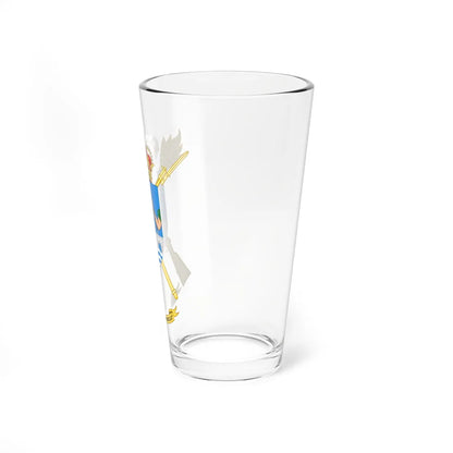Coat of Arms of the USBA General Morillo (Spain) (Coat of Arms) Pint Glass 16oz - Go Mug Yourself