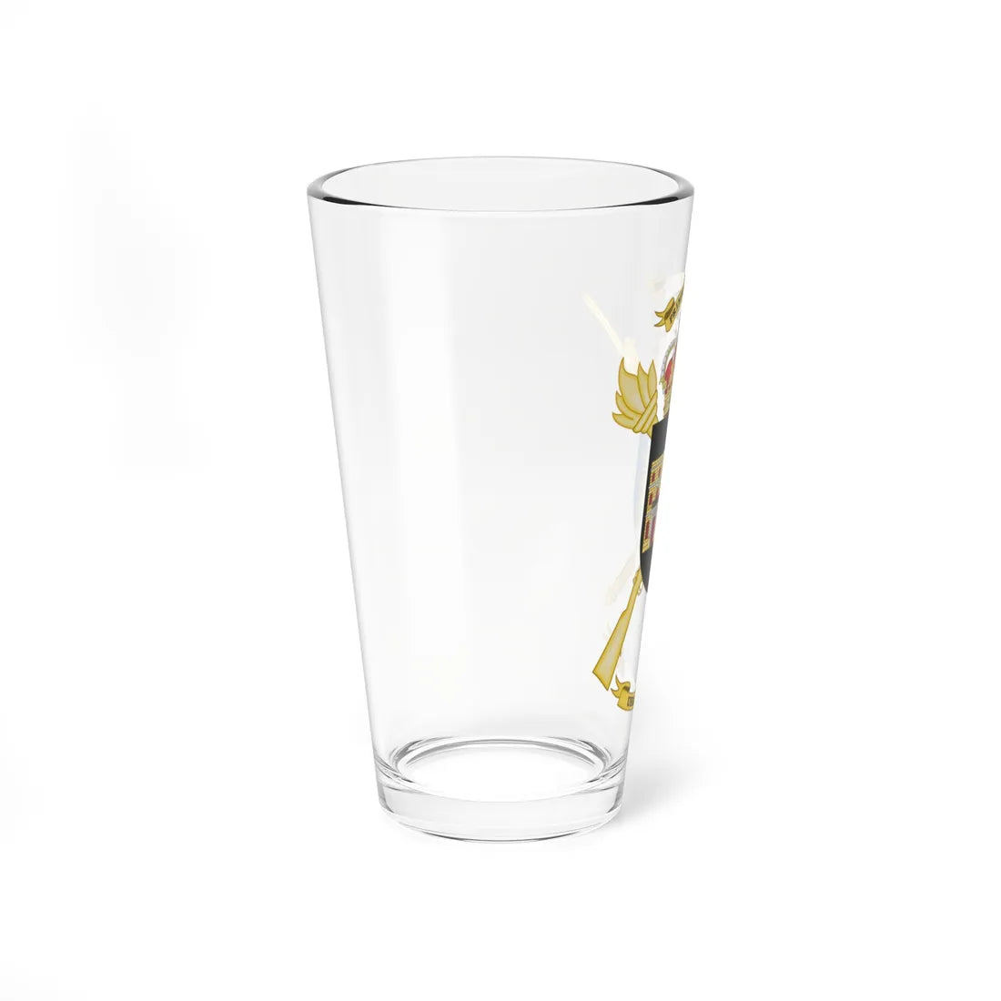 Coat of Arms of the USBA Príncipe (Spain) (Coat of Arms) Pint Glass 16oz - Go Mug Yourself
