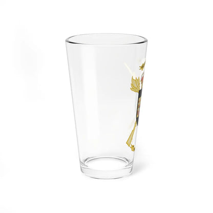 Coat of Arms of the USBA Príncipe (Spain) (Coat of Arms) Pint Glass 16oz - Go Mug Yourself
