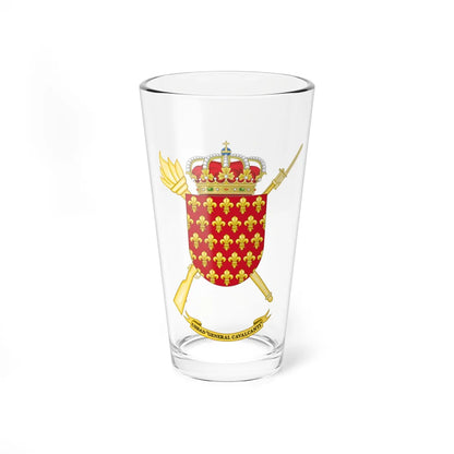 Coat of Arms of the USBAD General Cavalcanti (Spain) (Coat of Arms) Pint Glass 16oz 16oz - Go Mug Yourself