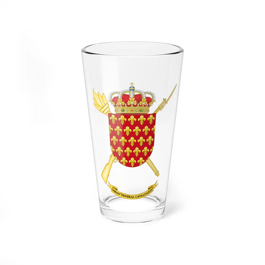 Coat of Arms of the USBAD General Cavalcanti (Spain) (Coat of Arms) Pint Glass 16oz 16oz - Go Mug Yourself