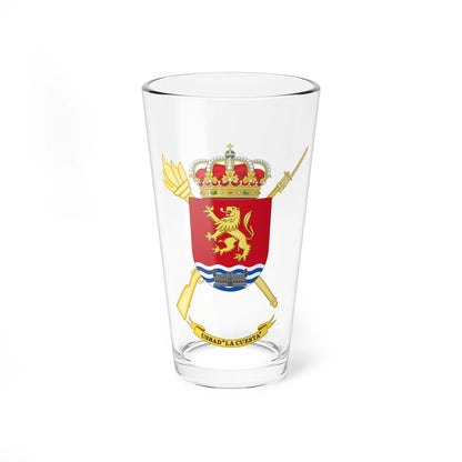 Coat of Arms of the USBAD La Cuesta (Spain) (Coat of Arms) Pint Glass 16oz 16oz - Go Mug Yourself