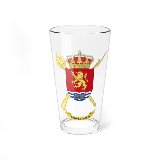 Coat of Arms of the USBAD La Cuesta (Spain) (Coat of Arms) Pint Glass 16oz 16oz - Go Mug Yourself