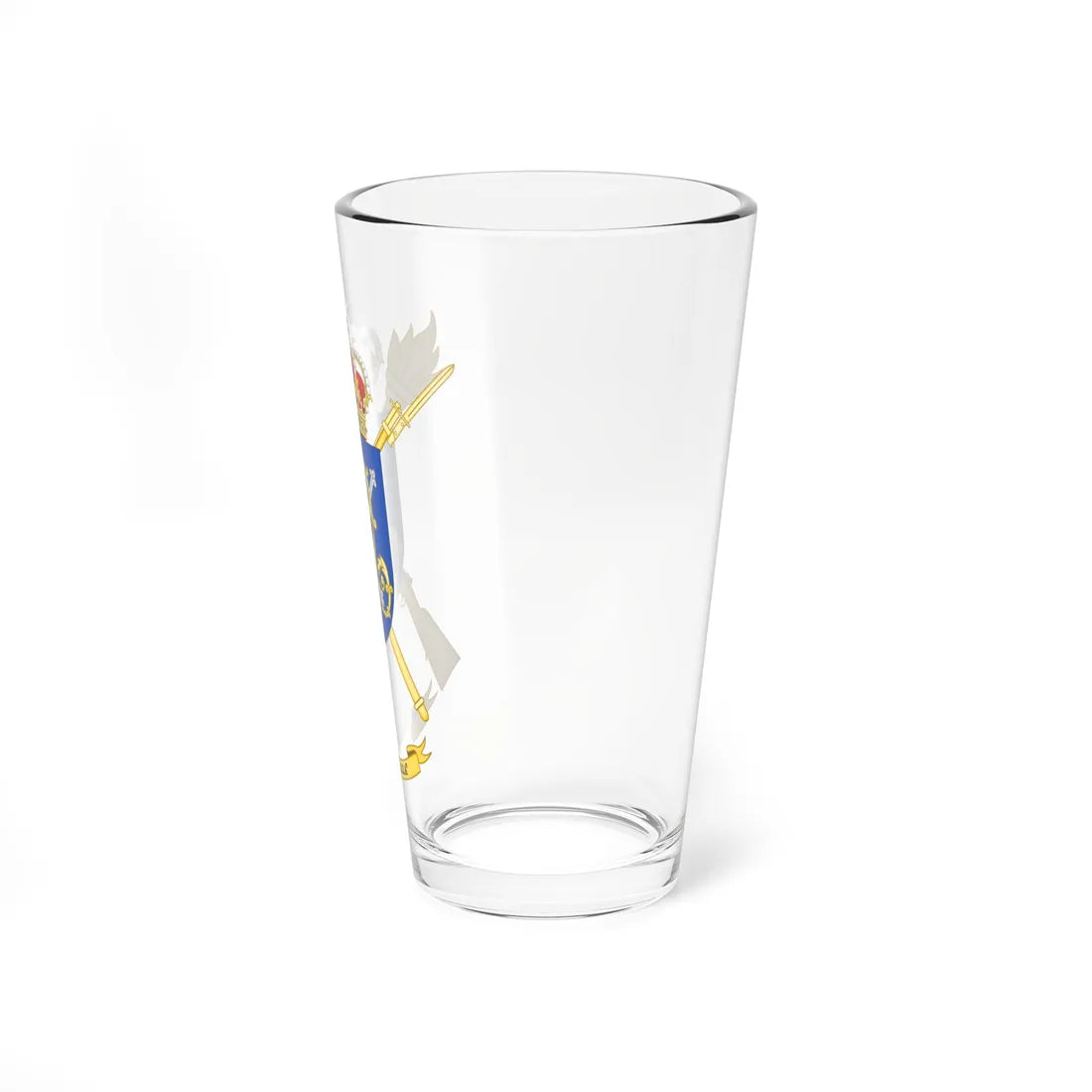 Coat of Arms of the USBAD Melilla (Spain) (Coat of Arms) Pint Glass 16oz - Go Mug Yourself