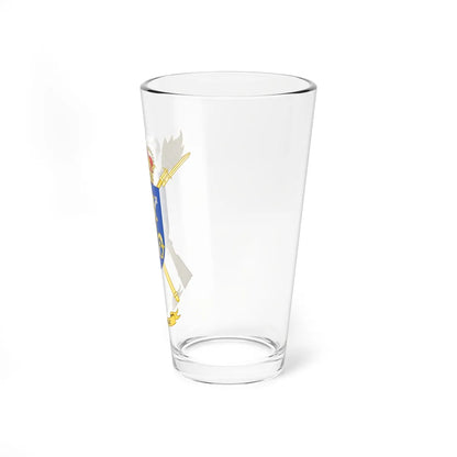 Coat of Arms of the USBAD Melilla (Spain) (Coat of Arms) Pint Glass 16oz - Go Mug Yourself