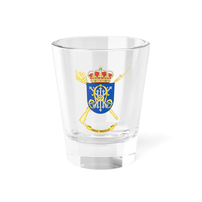 Coat of Arms of the USBAD Melilla (Spain) (Coat of Arms) Shot Glass 1.5oz 1.5oz - Go Mug Yourself