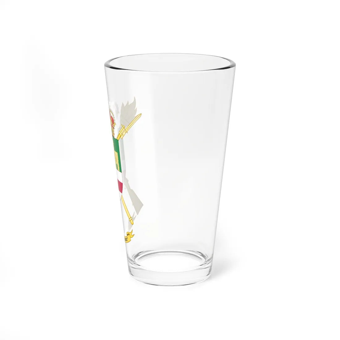 Coat of Arms of the USBAD San Jorge (Spain) (Coat of Arms) Pint Glass 16oz - Go Mug Yourself