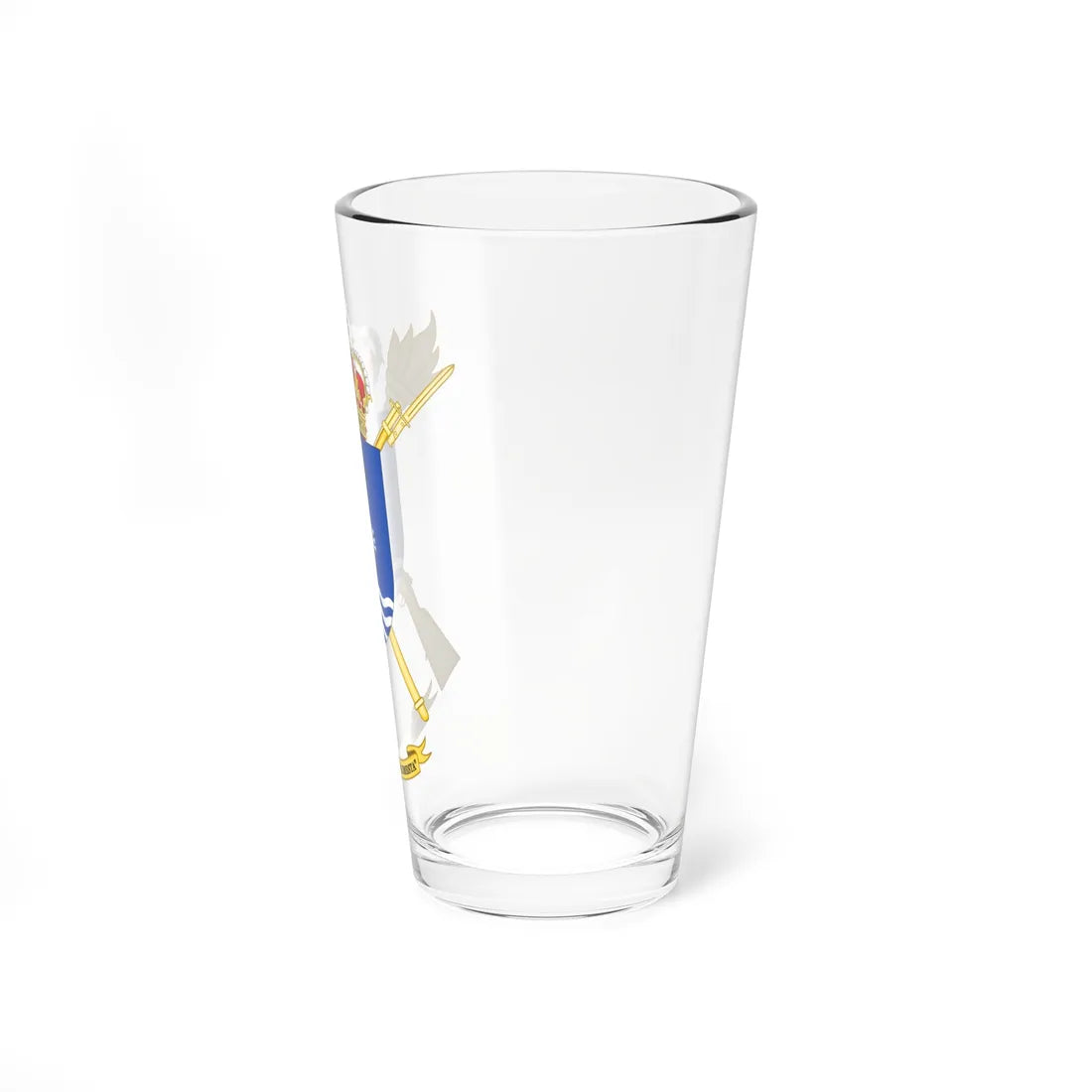 Coat of Arms of the USBAD Teniente Flomesta (Spain) (Coat of Arms) Pint Glass 16oz - Go Mug Yourself