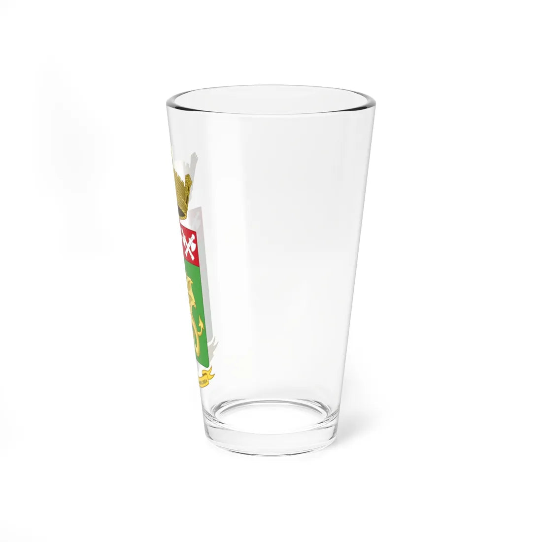 Coat of Arms of the Vigili del Fuoco (Italy) (Coat of Arms) Pint Glass 16oz - Go Mug Yourself