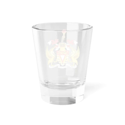Coat of arms of the West Indies Federation (Trinidad and Tobago) (Coat of Arms) Shot Glass 1.5oz - Go Mug Yourself