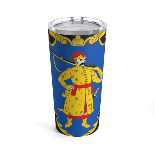 Coat of arms of the Zaporozhian Host - Tumbler 20oz 20oz - Go Mug Yourself