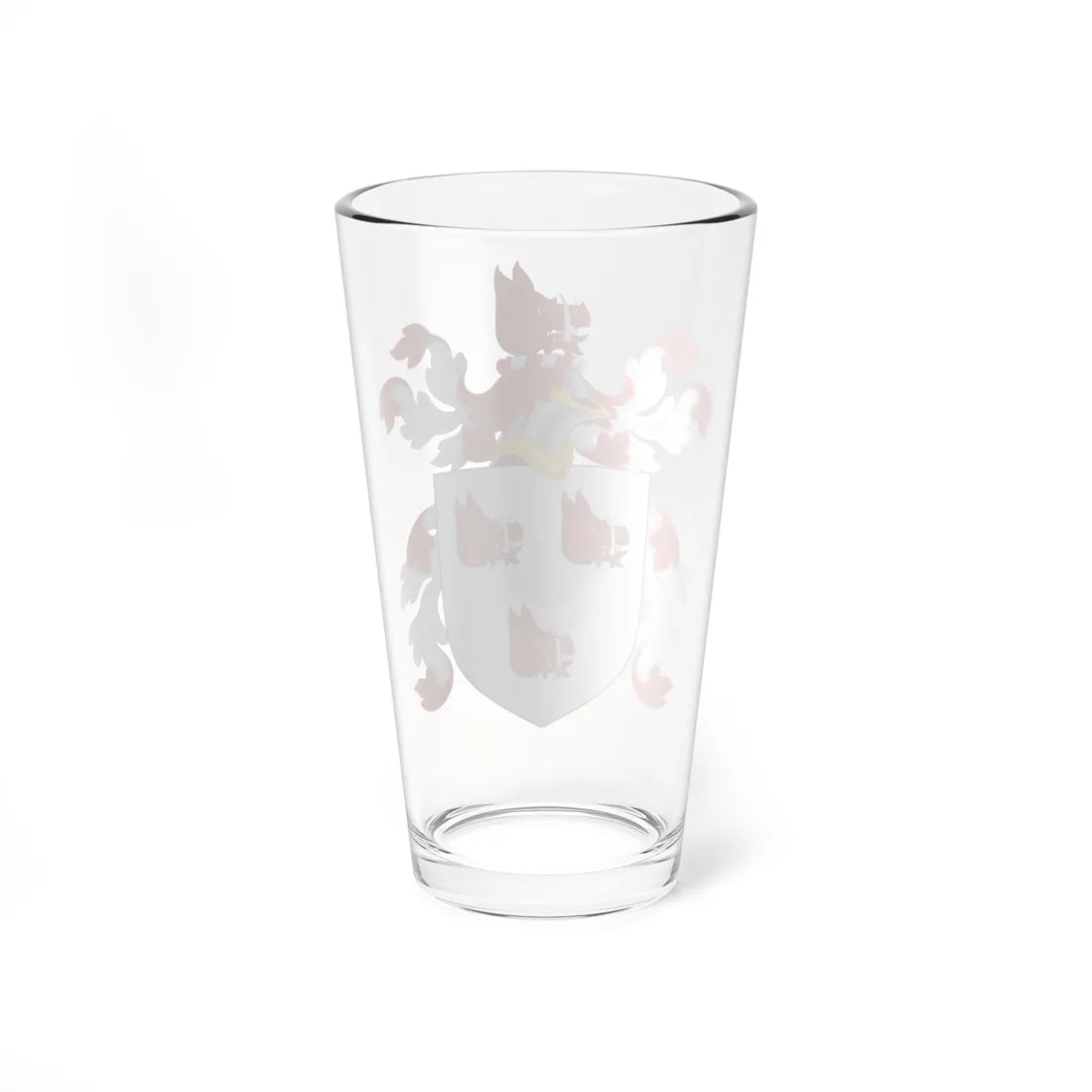 Coat of Arms of Thomas Barton (United States) (Coat of Arms) Pint Glass 16oz - Go Mug Yourself