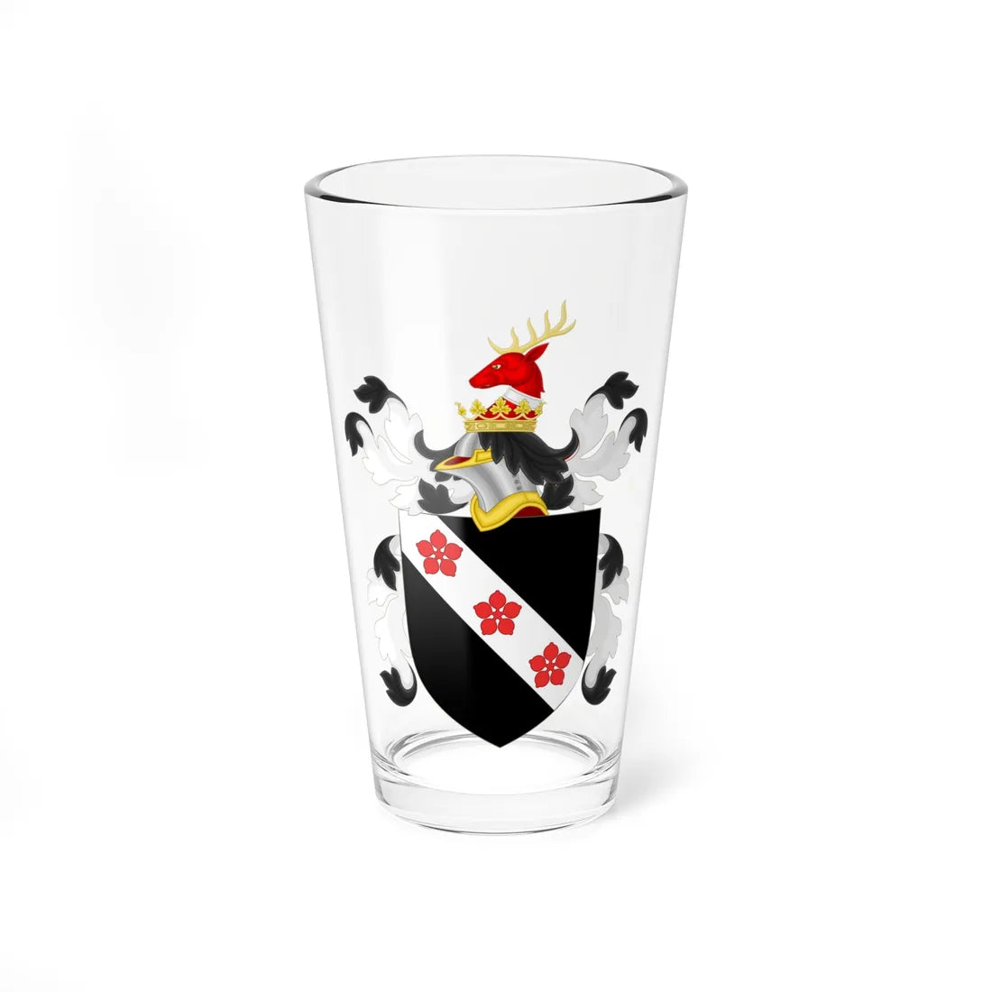 Coat of Arms of Thomas Betts (United States) (Coat of Arms) Pint Glass 16oz 16oz - Go Mug Yourself