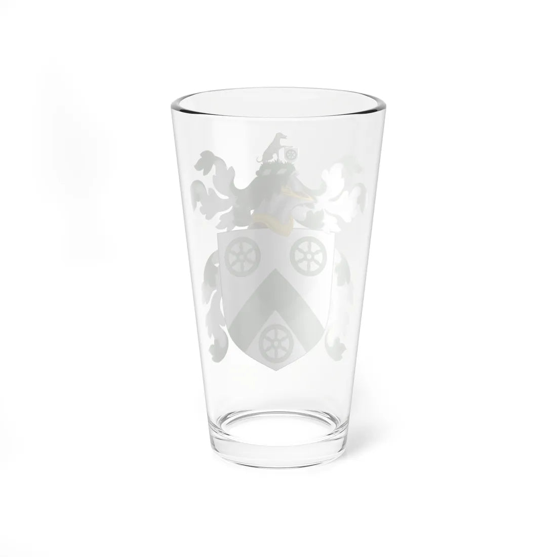 Coat of Arms of Thomas Carter (United States) (Coat of Arms) Pint Glass 16oz - Go Mug Yourself