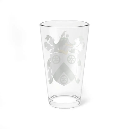 Coat of Arms of Thomas Carter (United States) (Coat of Arms) Pint Glass 16oz - Go Mug Yourself