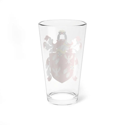 Coat of Arms of Thomas Cushing (United States) (Coat of Arms) Pint Glass 16oz - Go Mug Yourself