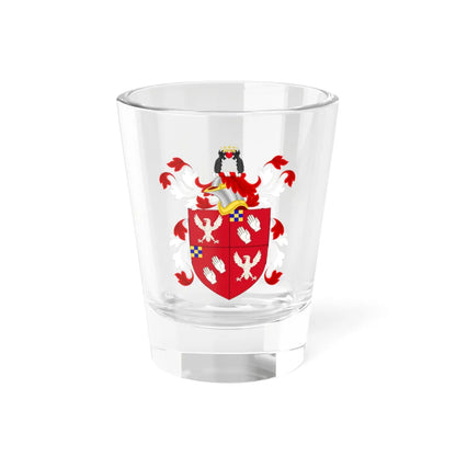 Coat of Arms of Thomas Cushing (United States) (Coat of Arms) Shot Glass 1.5oz 1.5oz - Go Mug Yourself