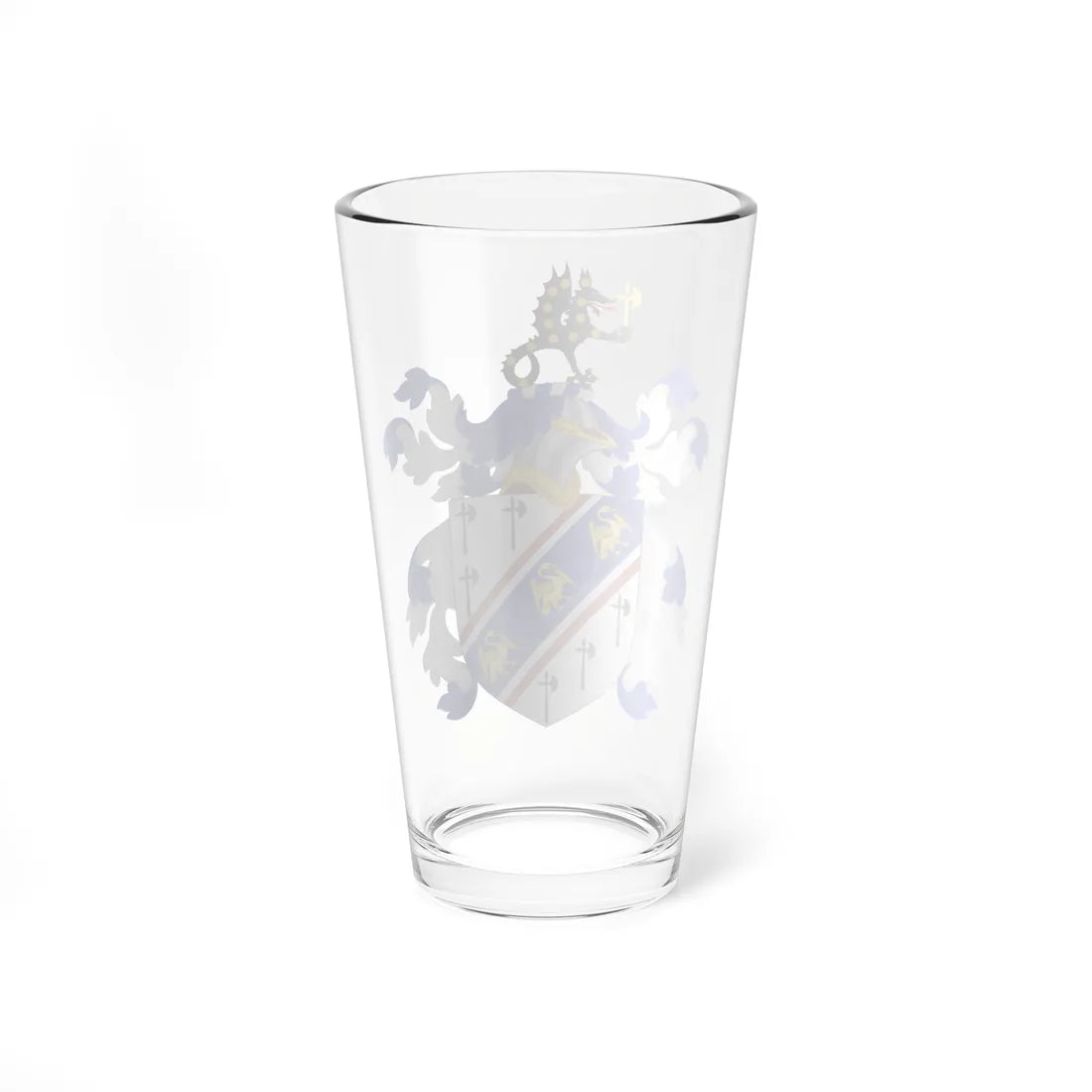 Coat of Arms of Thomas Dawes (United States) (Coat of Arms) Pint Glass 16oz - Go Mug Yourself