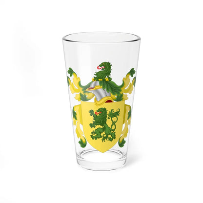 Coat of Arms of Thomas Dudley (United States) (Coat of Arms) Pint Glass 16oz 16oz - Go Mug Yourself