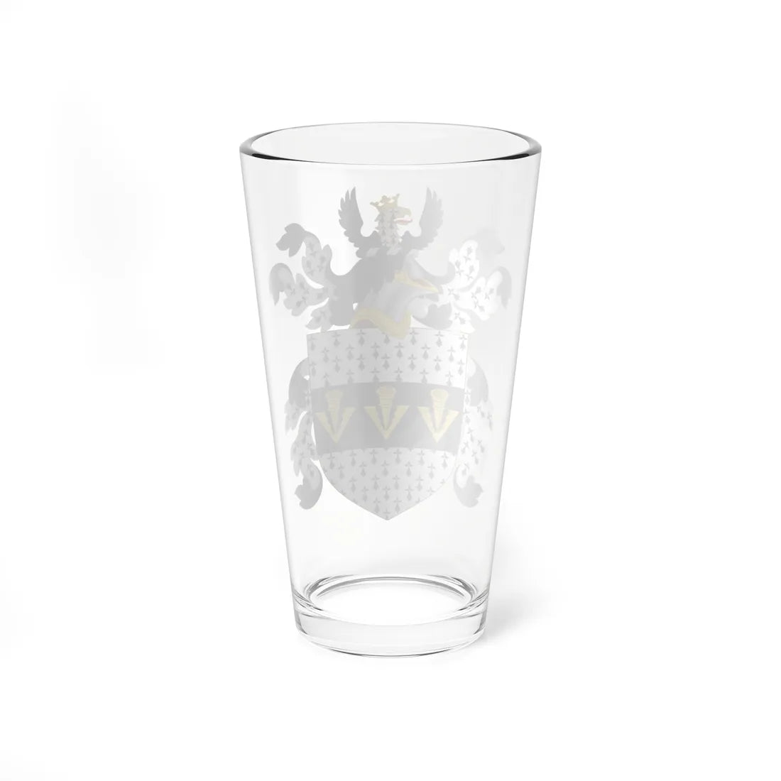 Coat of Arms of Thomas John Claggett (United States) (Coat of Arms) Pint Glass 16oz - Go Mug Yourself