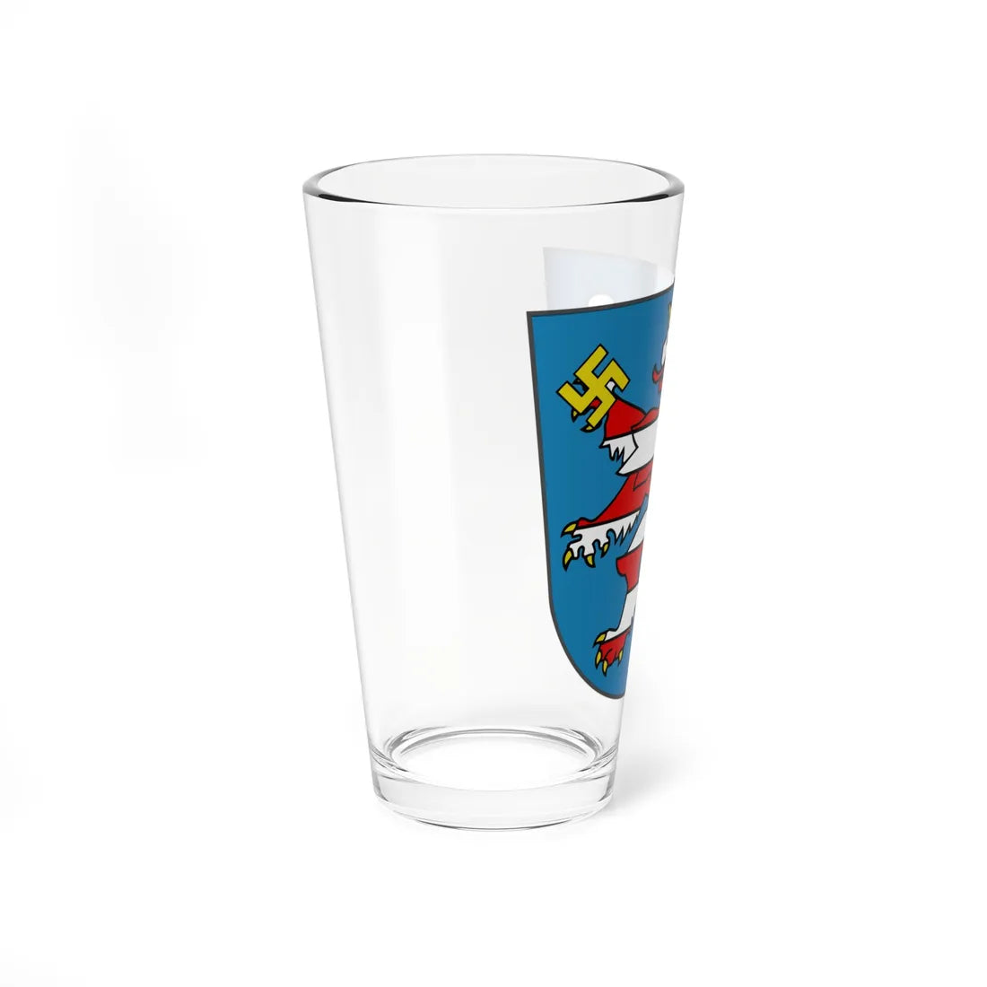 Coat of Arms of Thuringia 1933 (Germany) (Coat of Arms) Pint Glass 16oz - Go Mug Yourself