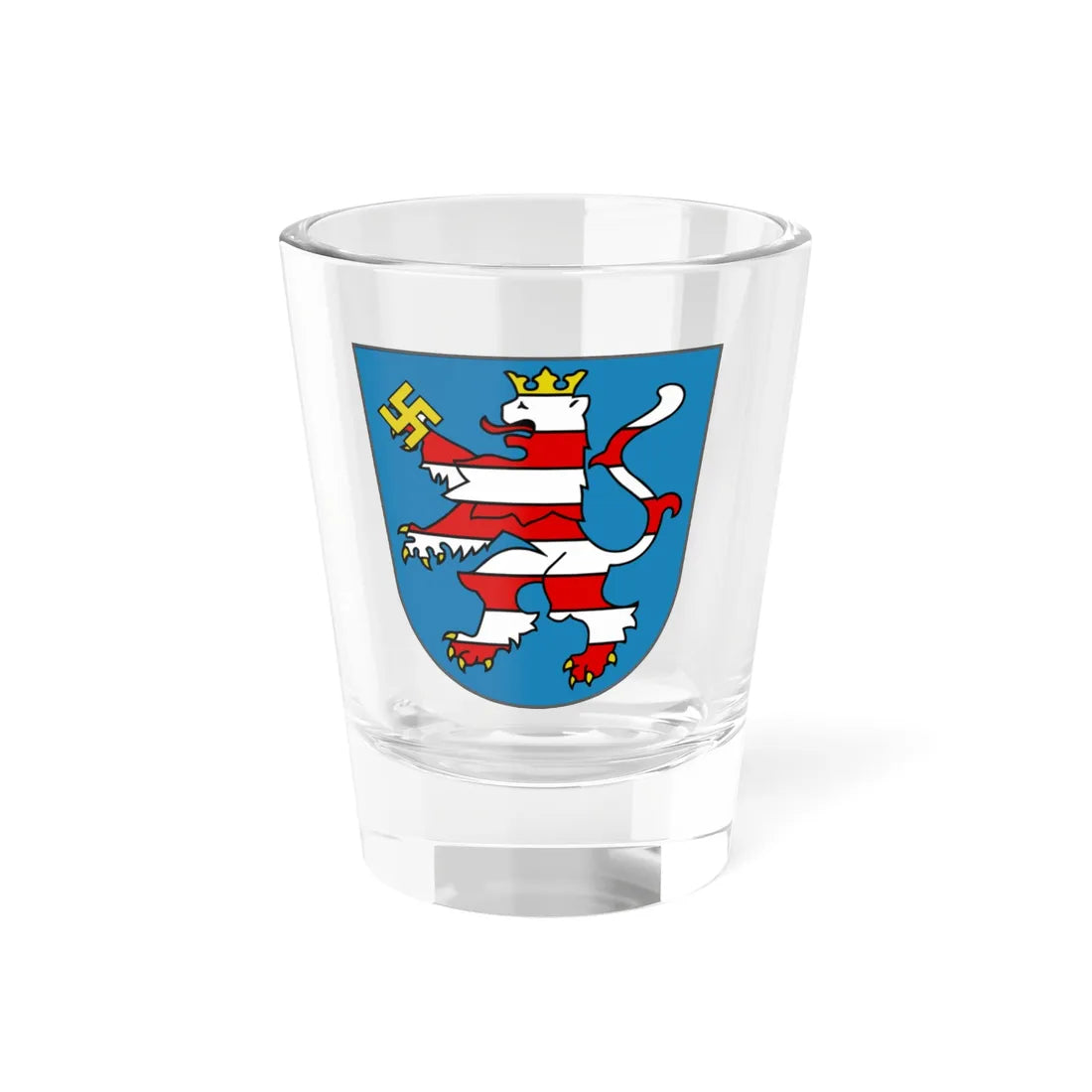 Coat of Arms of Thuringia 1933 (Germany) (Coat of Arms) Shot Glass 1.5oz 1.5oz - Go Mug Yourself