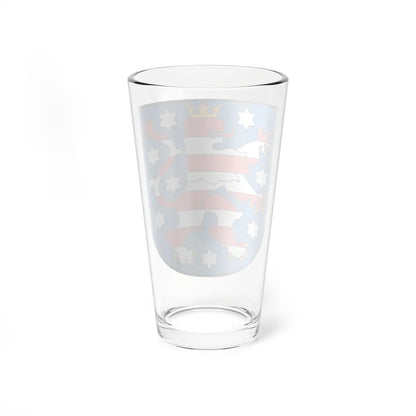 Coat of arms of Thuringia (Germany) (Coat of Arms) Pint Glass 16oz - Go Mug Yourself