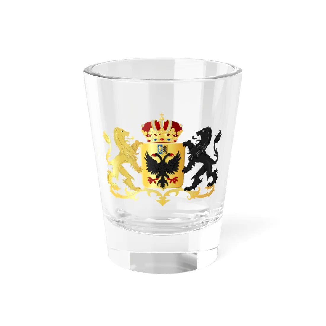 Coat of arms of Tiel (Netherlands) (Coat of Arms) Shot Glass 1.5oz 1.5oz - Go Mug Yourself