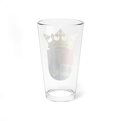 Coat of arms of Tietjerksteradeel (Netherlands) (Coat of Arms) Pint Glass 16oz - Go Mug Yourself