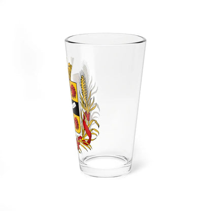 Coat of arms of Tiflis 1878 (Russia) (Coat of Arms) Pint Glass 16oz - Go Mug Yourself