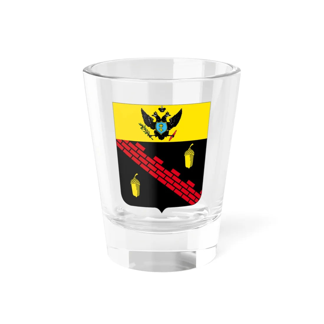 Coat of arms of Tiraspol 1847 (Russia) (Coat of Arms) Shot Glass 1.5oz 1.5oz - Go Mug Yourself