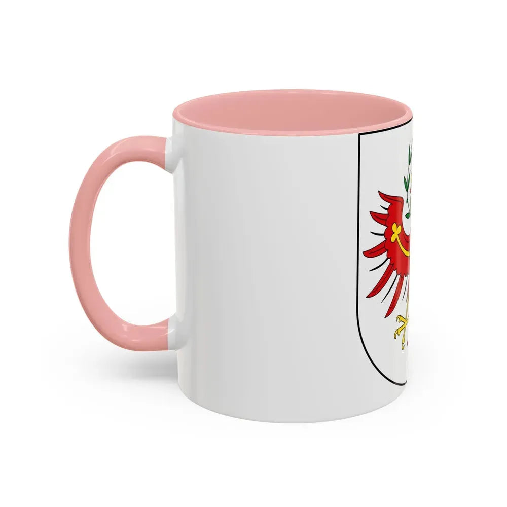 Coat of Arms of Tirol Austria - Accent Coffee Mug - Go Mug Yourself