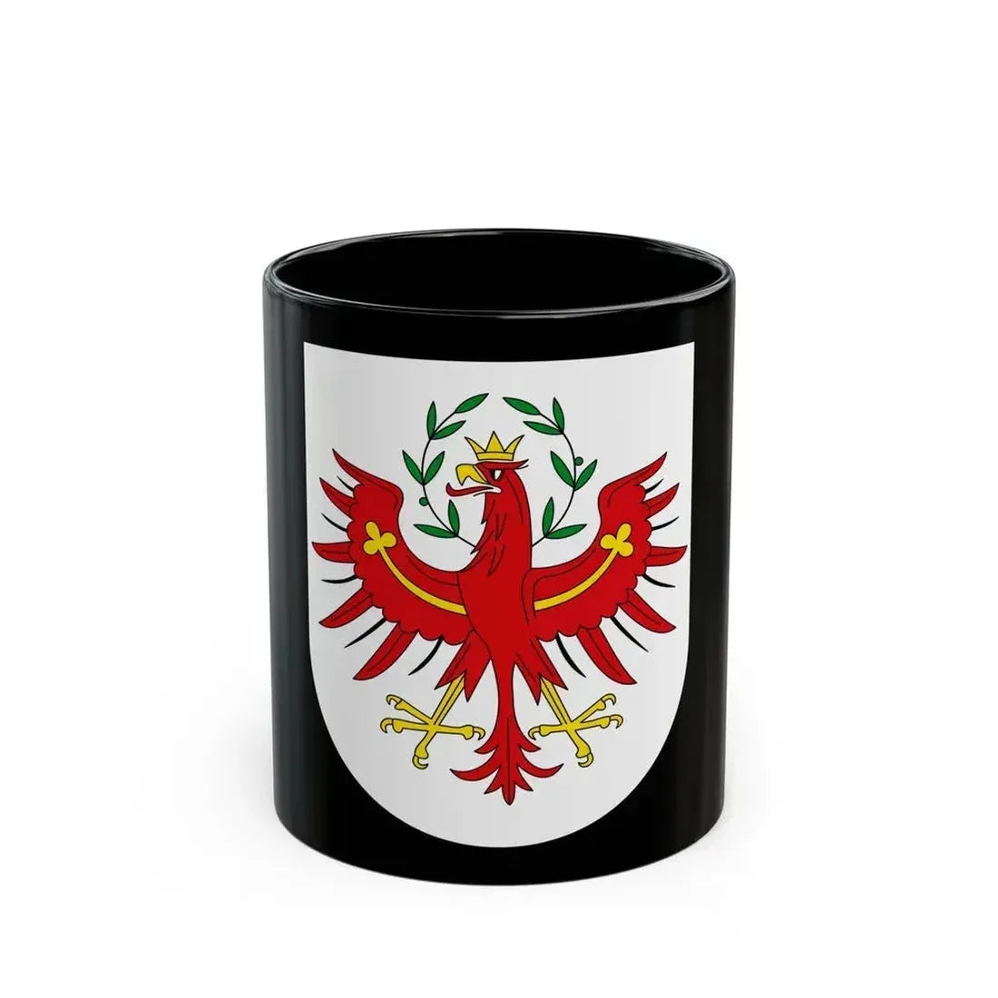 Coat of Arms of Tirol Austria - Black Coffee Mug 11oz - Go Mug Yourself