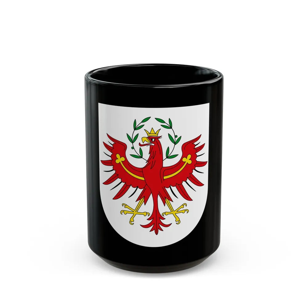 Coat of Arms of Tirol Austria - Black Coffee Mug-15oz-Go Mug Yourself