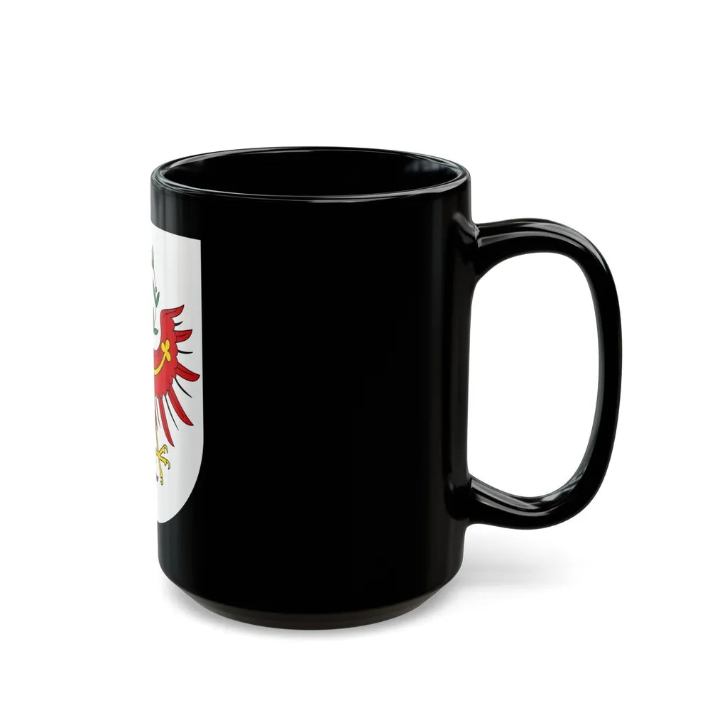 Coat of Arms of Tirol Austria - Black Coffee Mug-Go Mug Yourself