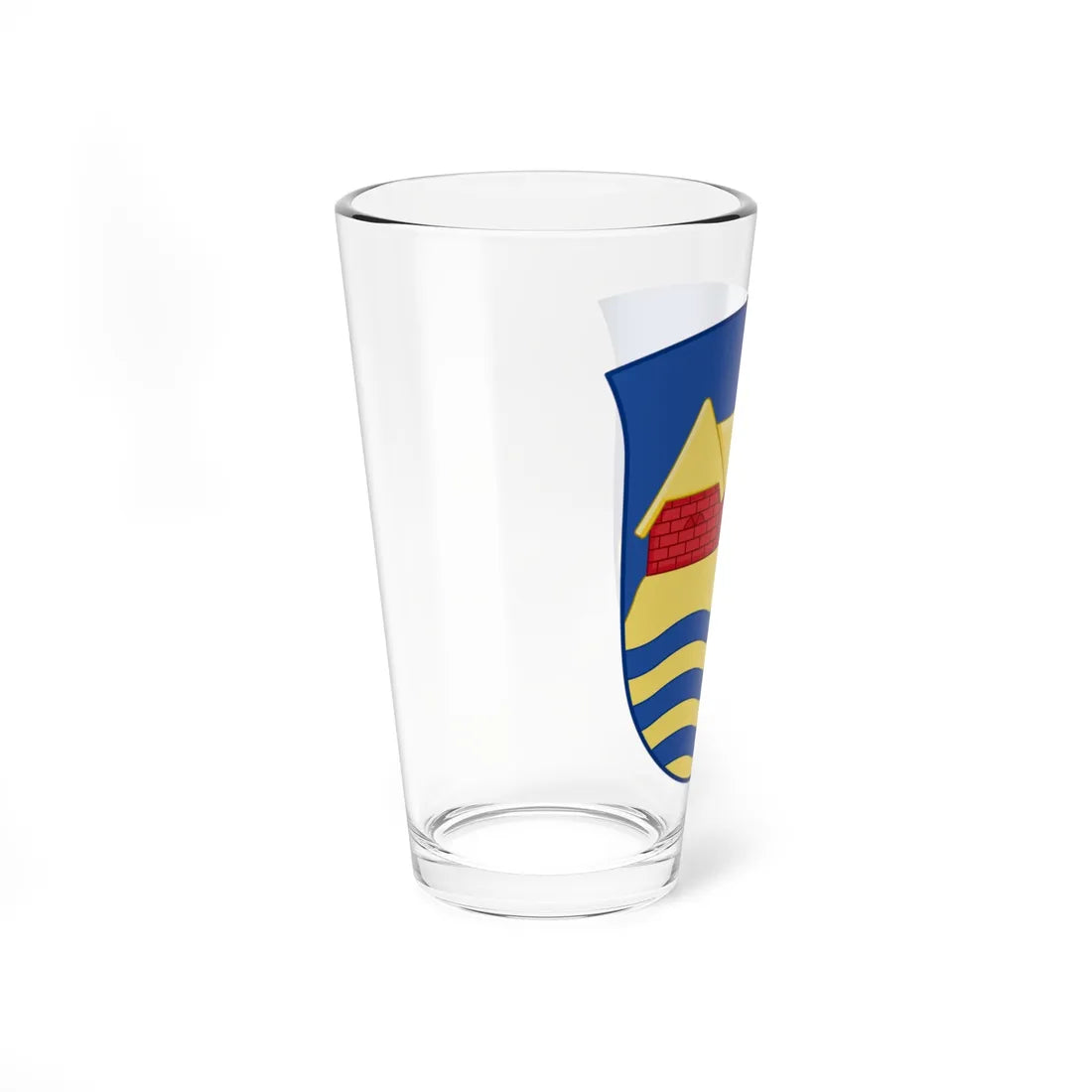 Coat of arms of Tønder County (Denmark) (Coat of Arms) Pint Glass 16oz - Go Mug Yourself