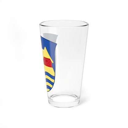 Coat of arms of Tønder County (Denmark) (Coat of Arms) Pint Glass 16oz - Go Mug Yourself