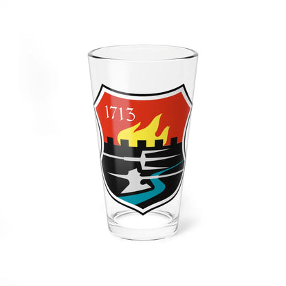 Coat of arms of Tolmin (Slovenia) (Coat of Arms) Pint Glass 16oz 16oz - Go Mug Yourself