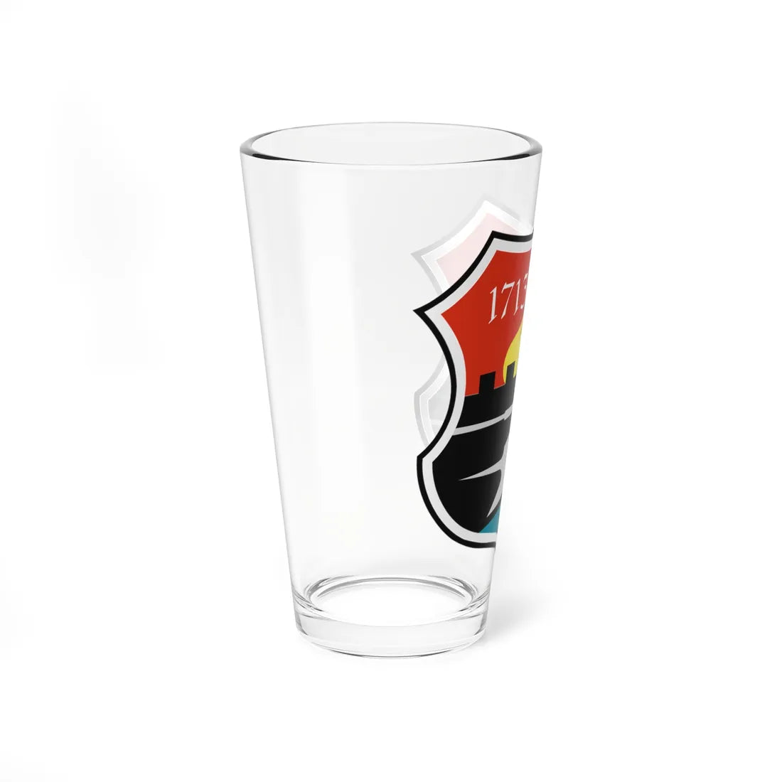 Coat of arms of Tolmin (Slovenia) (Coat of Arms) Pint Glass 16oz - Go Mug Yourself