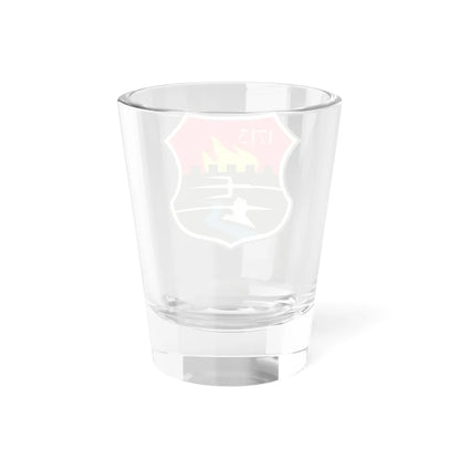 Coat of arms of Tolmin (Slovenia) (Coat of Arms) Shot Glass 1.5oz - Go Mug Yourself